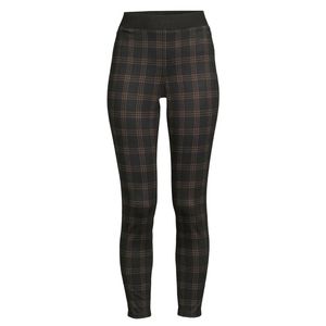 No Boundaries NEW Junior's Plus Mid Rise Elastic Ribbed Waist Pull-On Legging